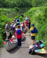 paved ramp exists at Southpointe with parking lot above at old Western Center (Morganza) property